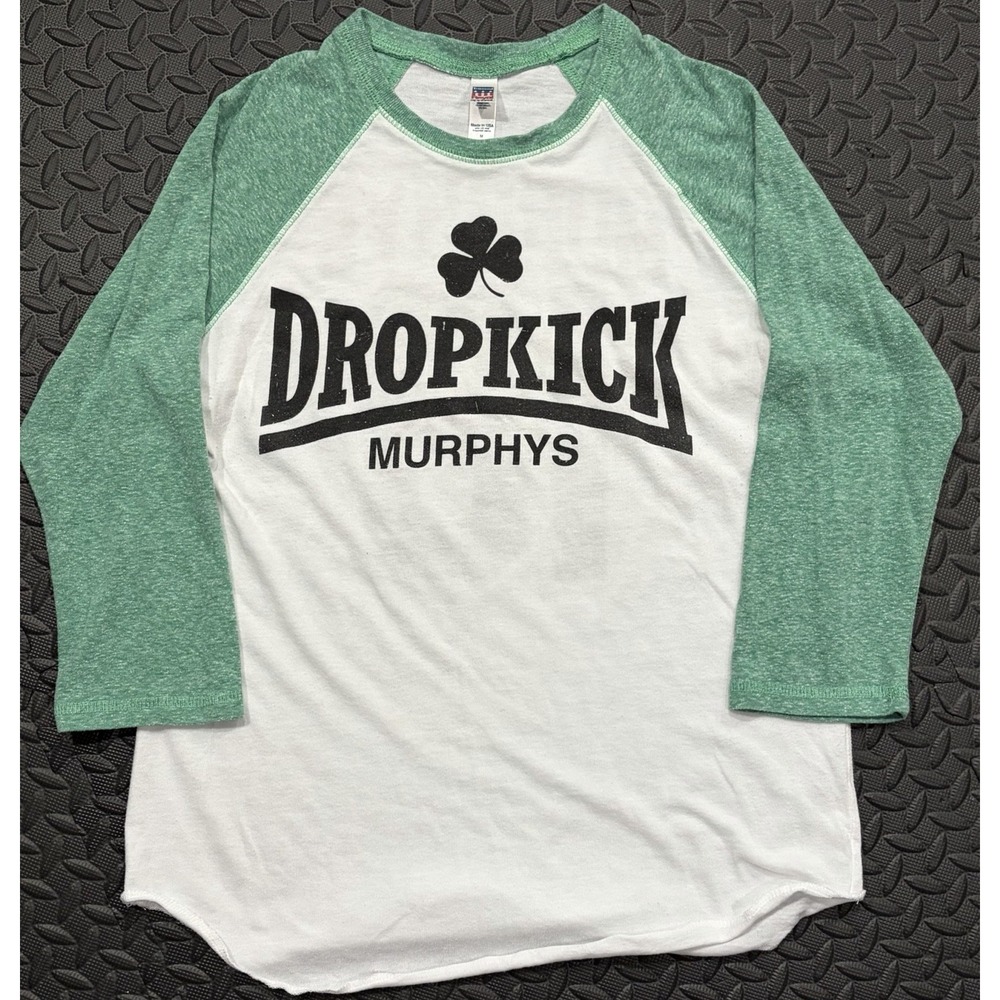 Dropkick Murphys Baseball Shirt Medium Royal Apparel USA Made Band T Boston Punk